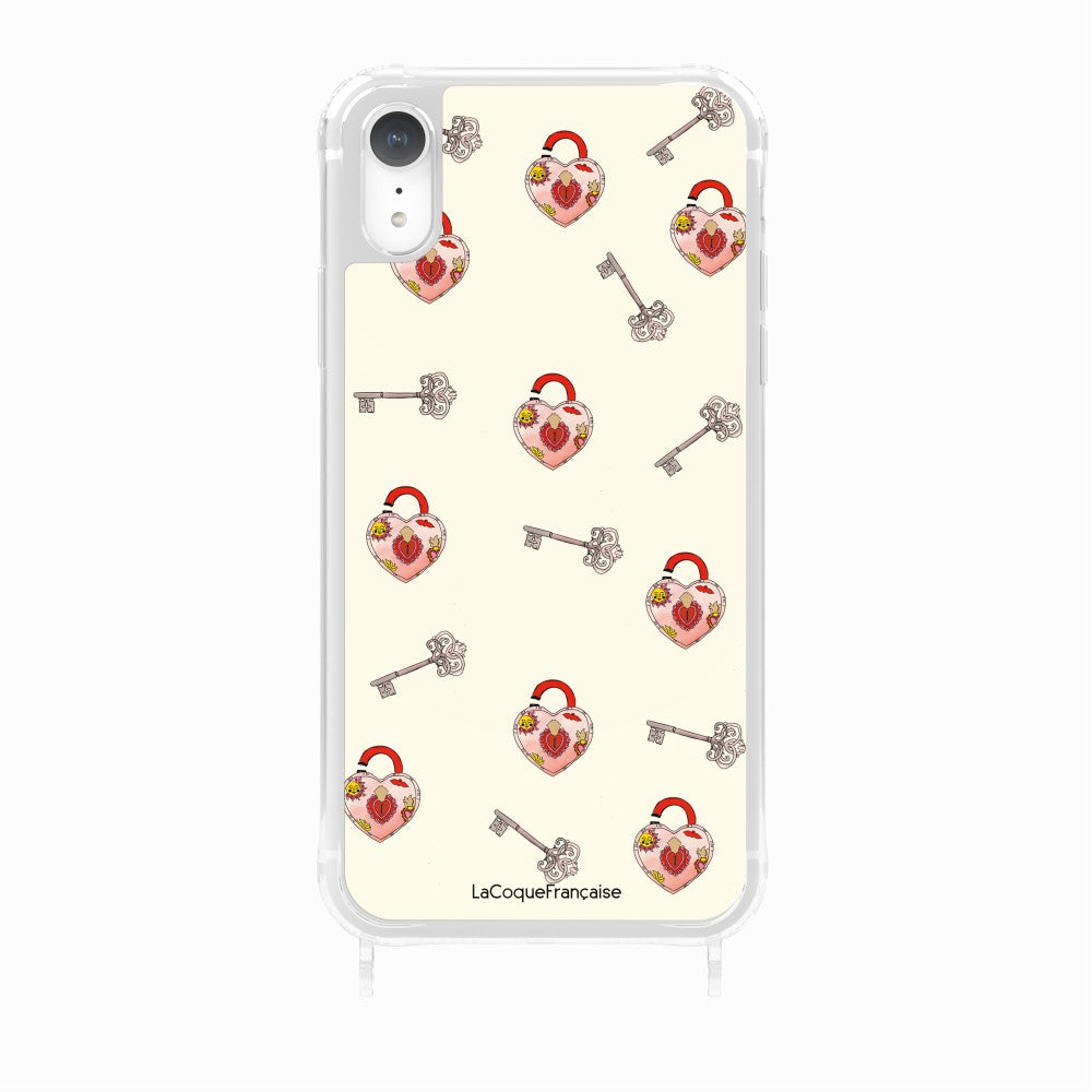 Printed Ring Case Padlock &amp; Key