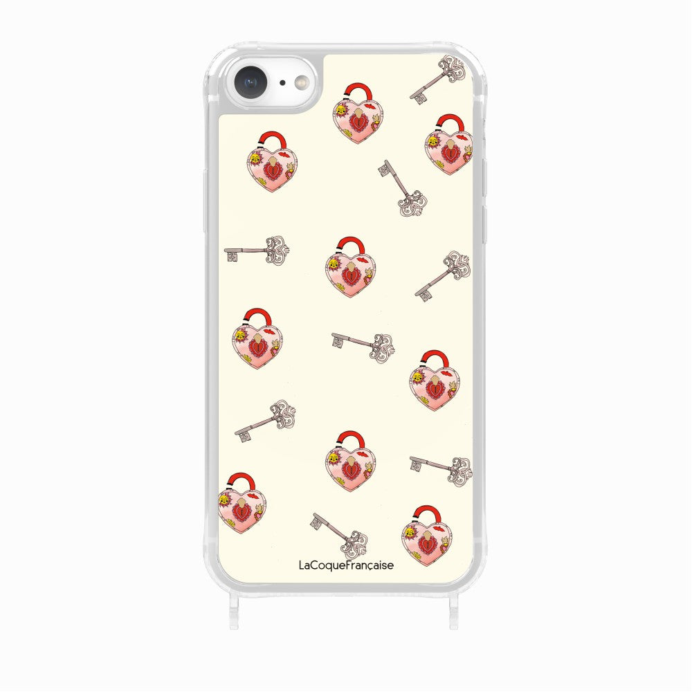 Printed Ring Case Padlock &amp; Key