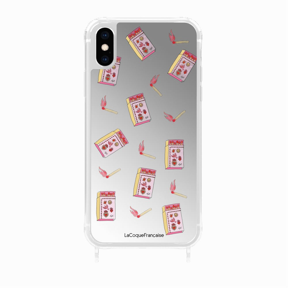Coque Anneaux Imprimee Boite Allumette & Allumette