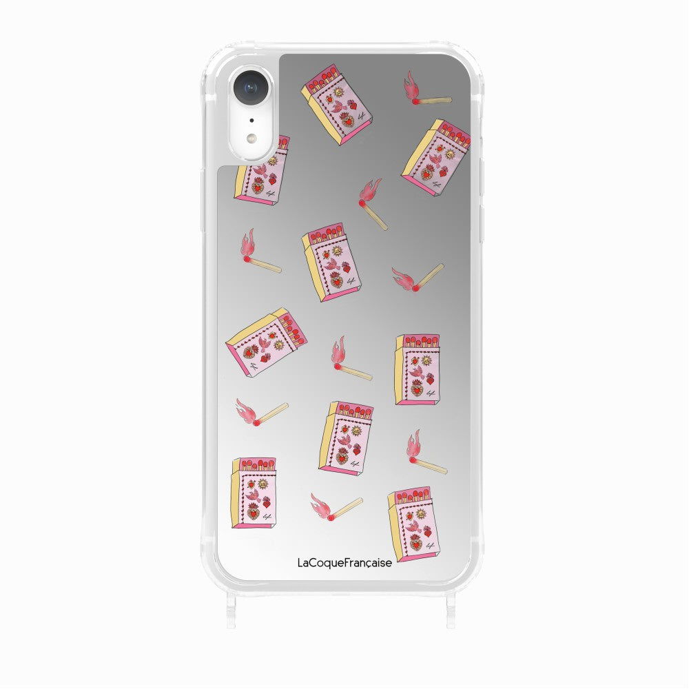 Coque Anneaux Imprimee Boite Allumette & Allumette