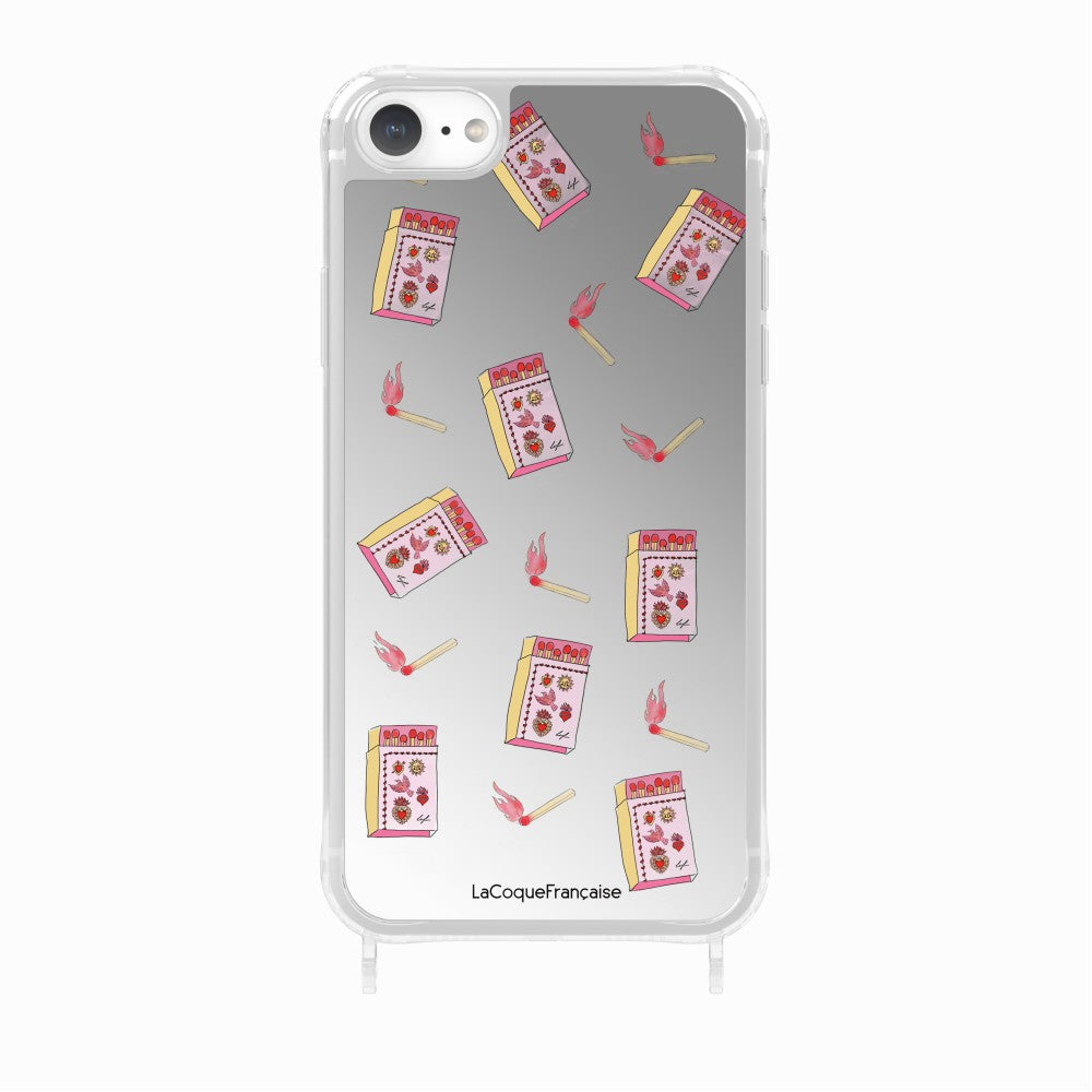 Coque Anneaux Imprimee Boite Allumette & Allumette