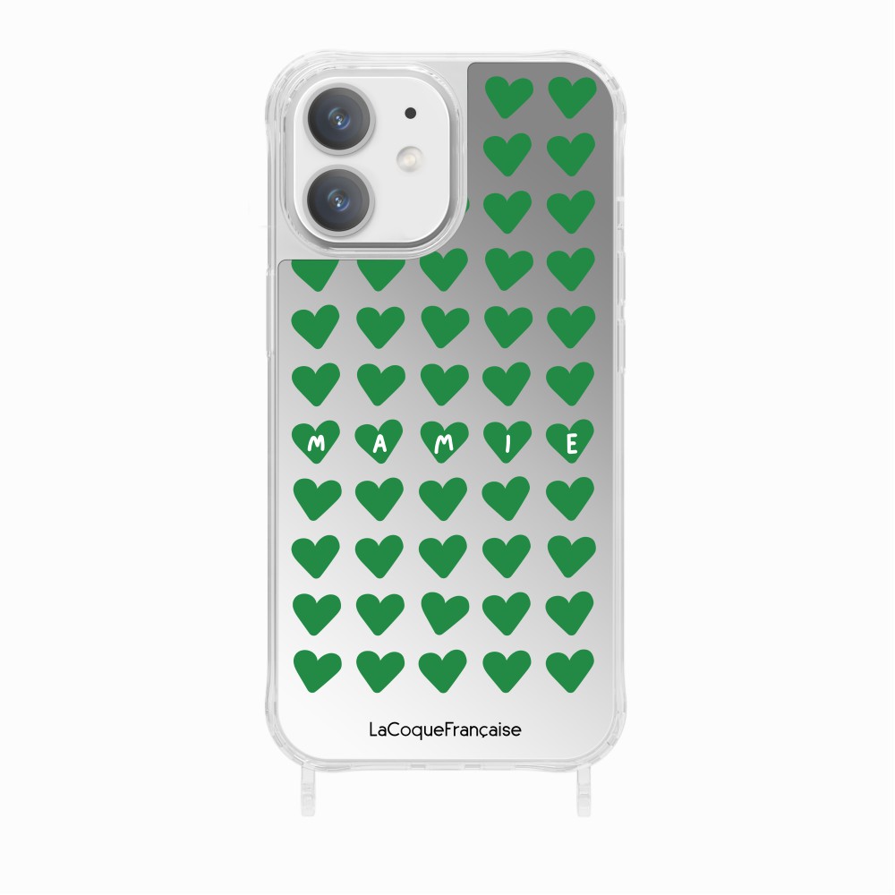 Printed Rings Case Granny Rain Of Hearts