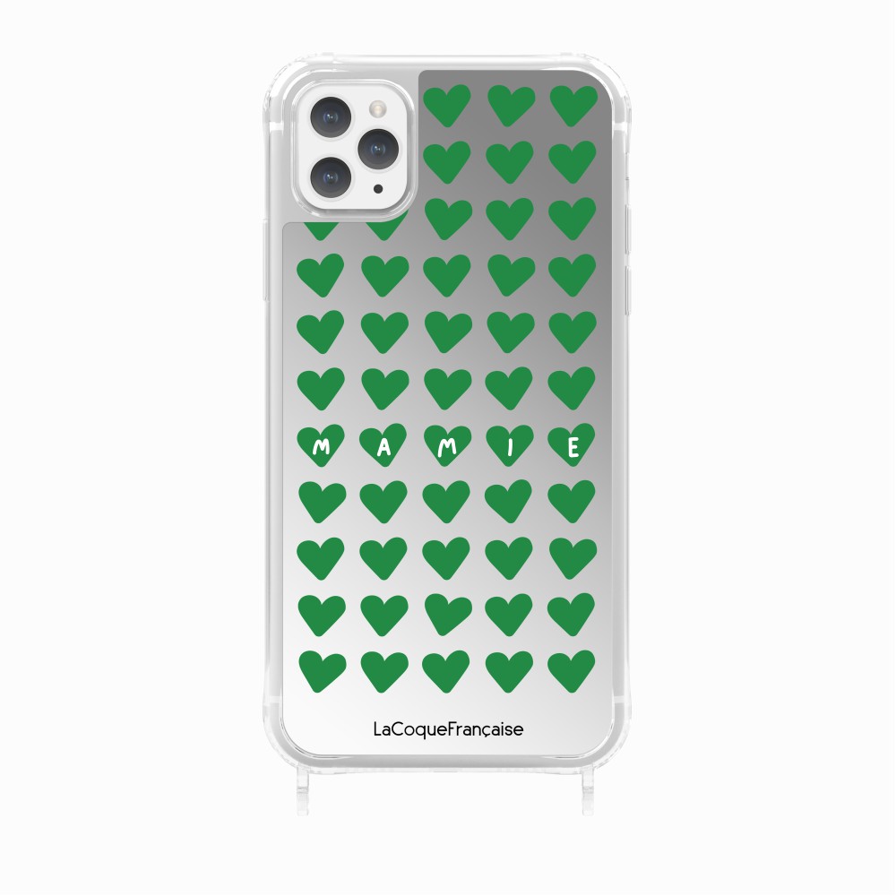 Printed Rings Case Granny Rain Of Hearts