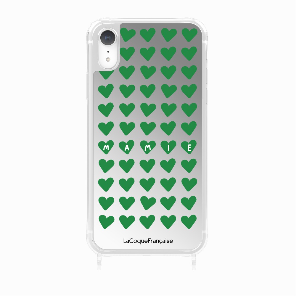 Printed Rings Case Granny Rain Of Hearts
