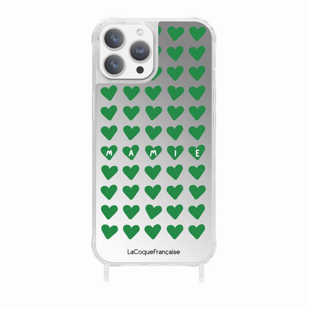 Printed Rings Case Granny Rain Of Hearts