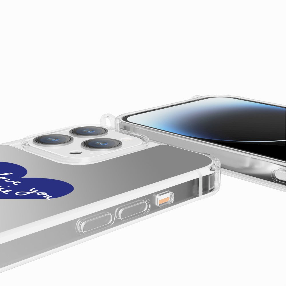 I Love You Grandma Printed Mirror Ring Case