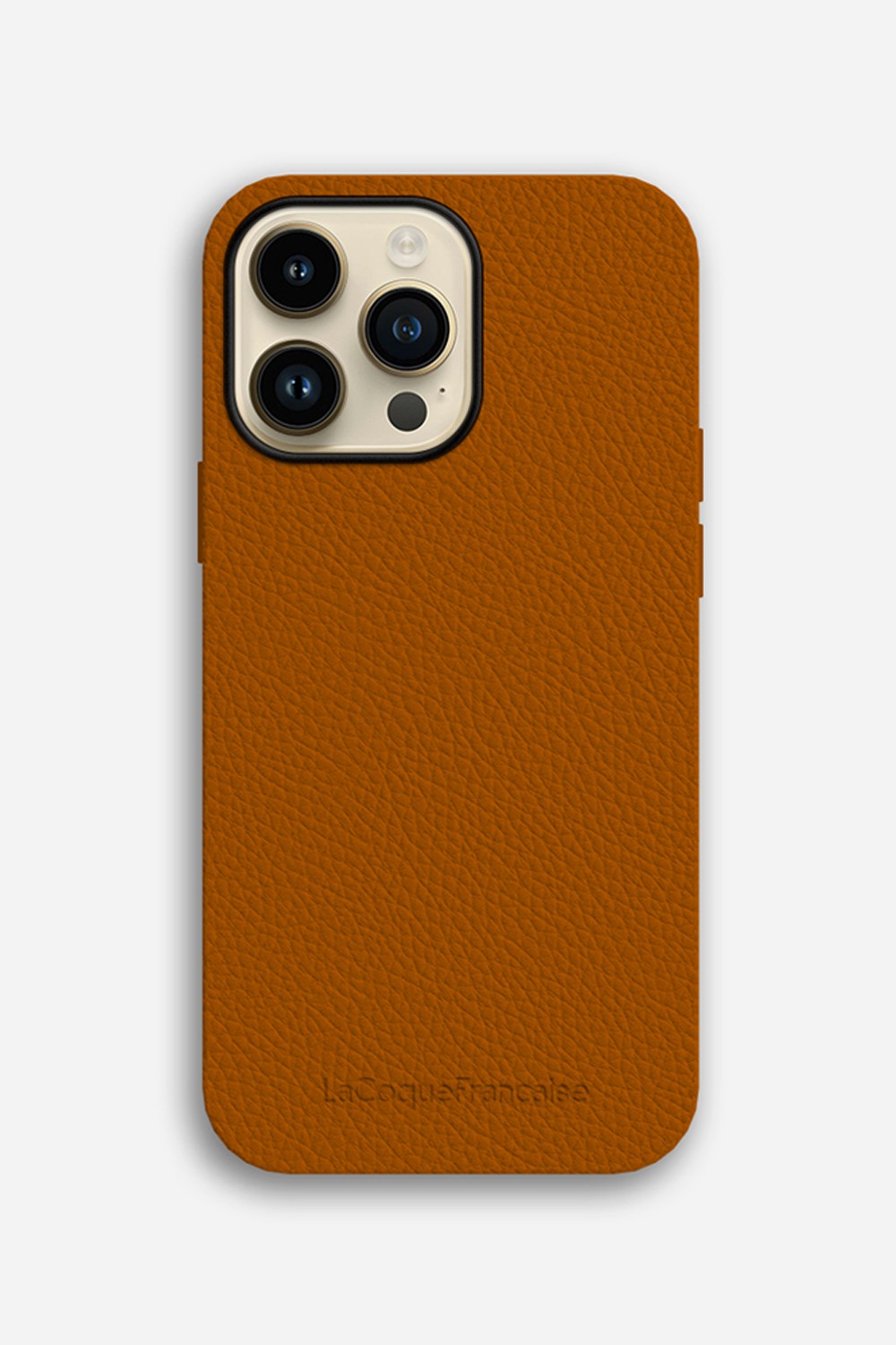 Orange Leather Case