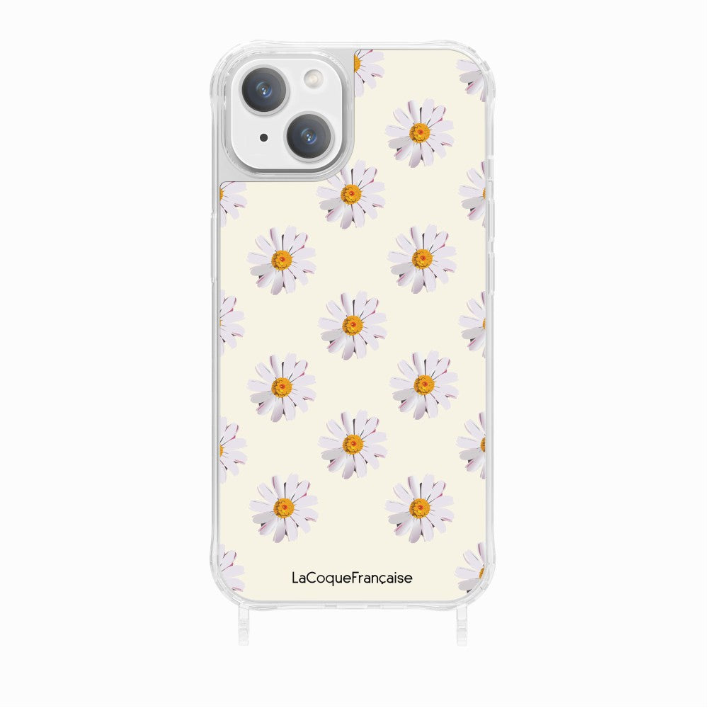Coque Anneaux Imprimee Marguerites
