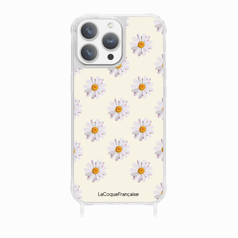 Coque Anneaux Imprimee Marguerites