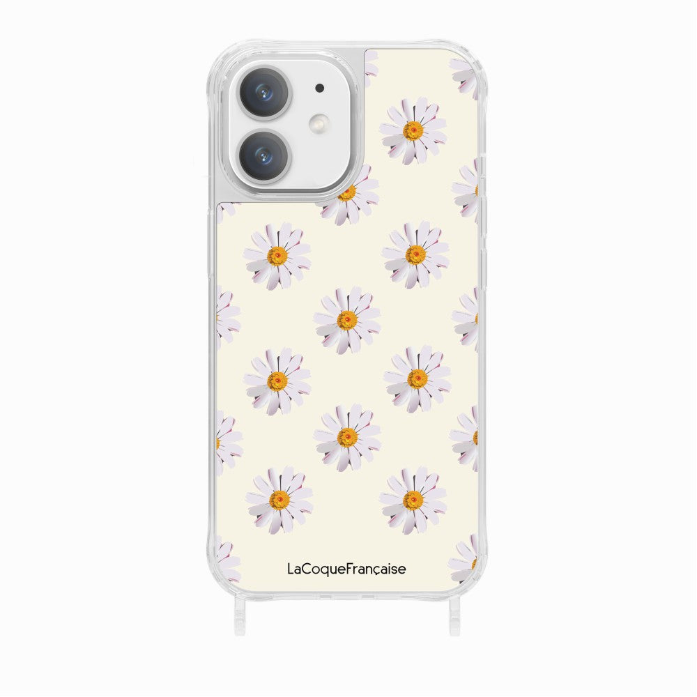 Coque Anneaux Imprimee Marguerites