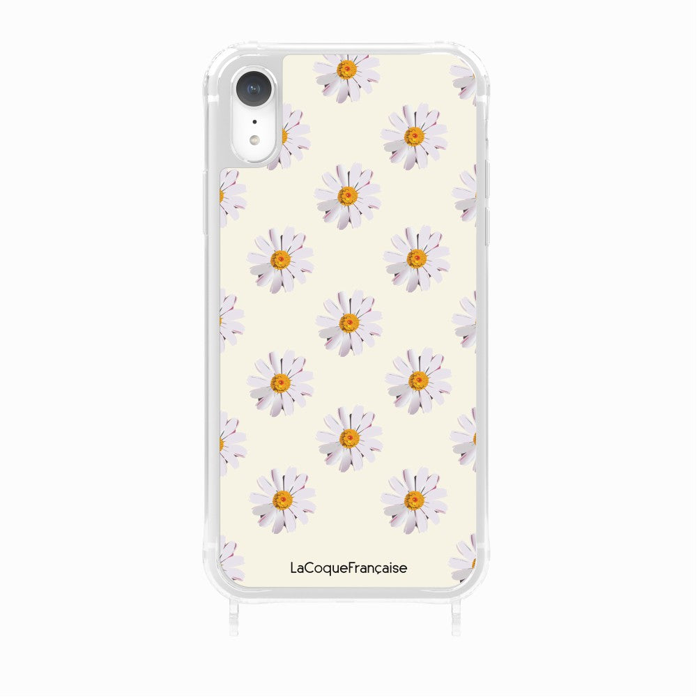 Coque Anneaux Imprimee Marguerites