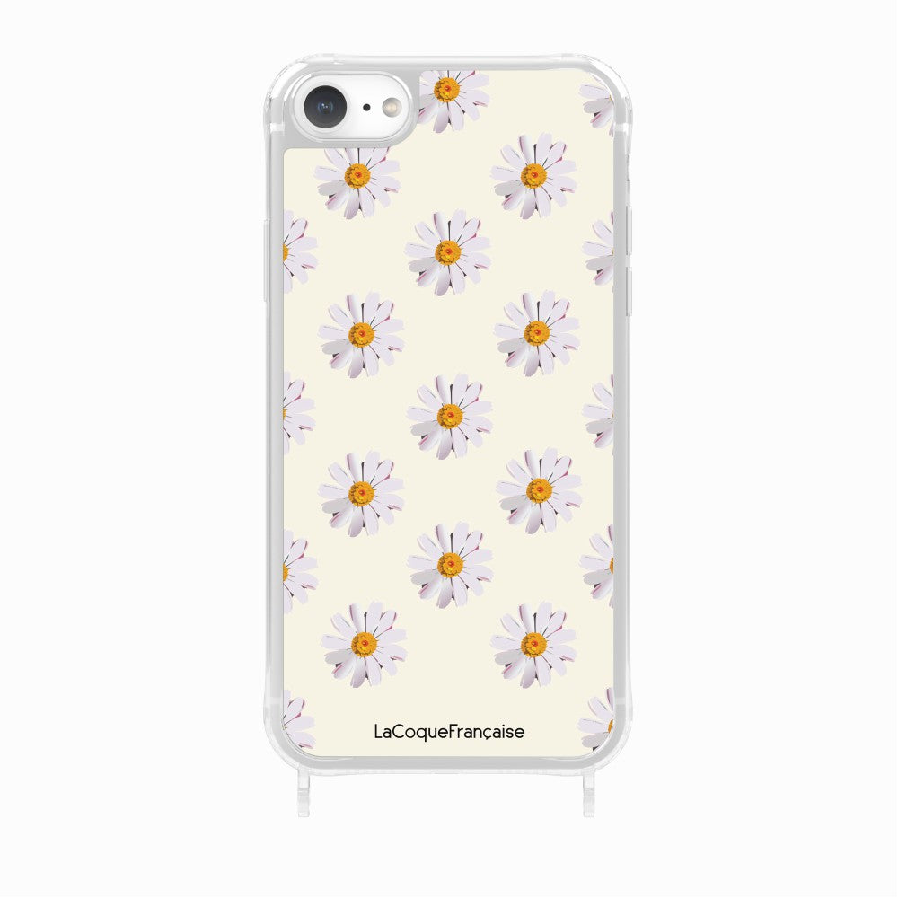 Coque Anneaux Imprimee Marguerites