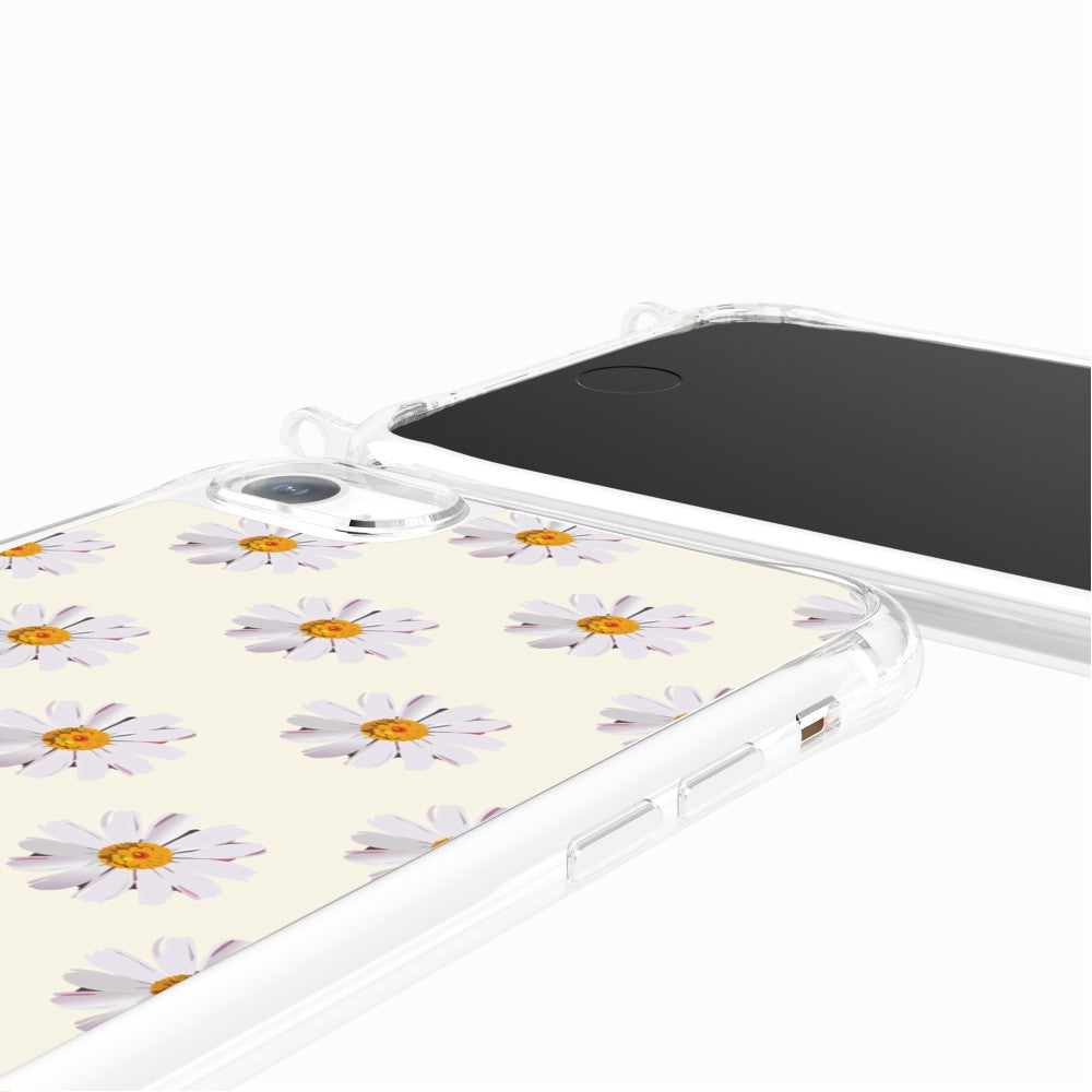 Coque Anneaux Imprimee Marguerites