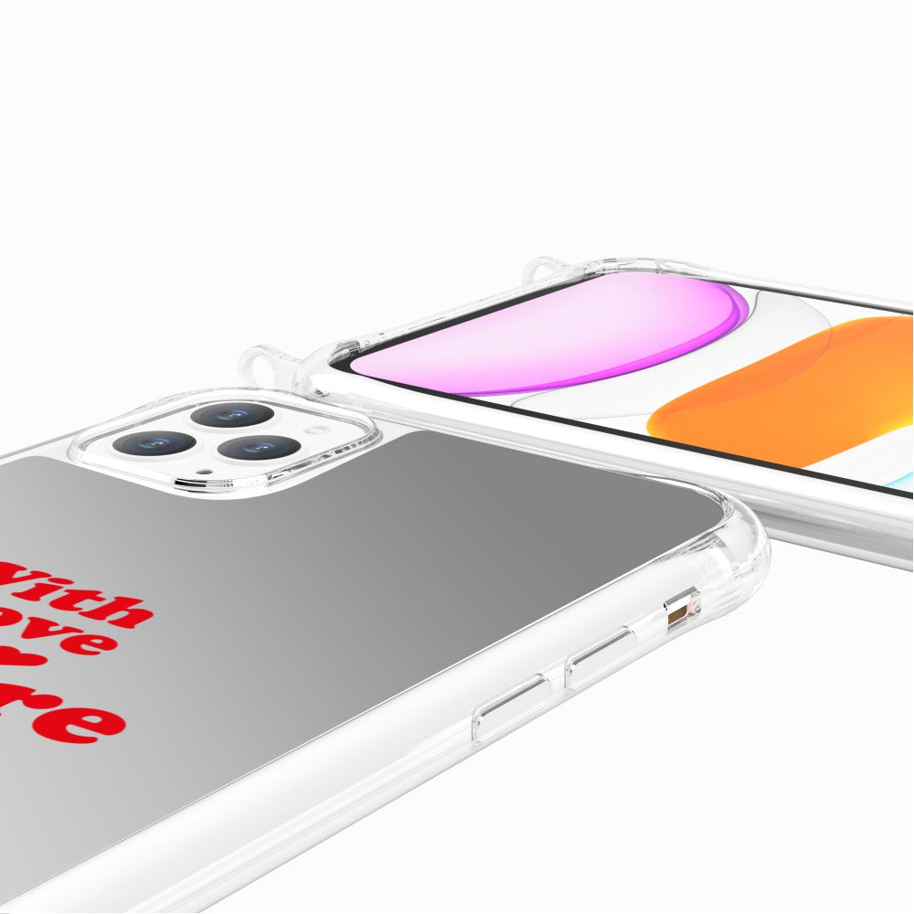Coque Anneaux Miroir Imprimee With Love And More - 24