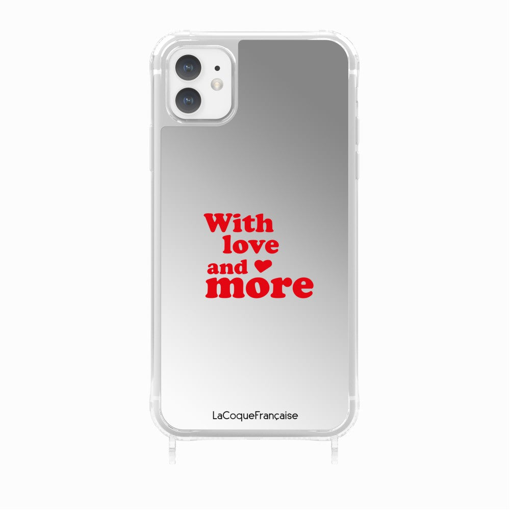 Coque Anneaux Miroir Imprimee With Love And More - 26