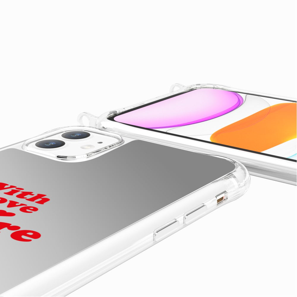 Coque Anneaux Miroir Imprimee With Love And More - 28