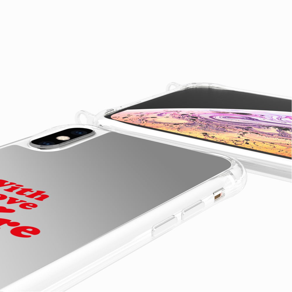 Coque Anneaux Miroir Imprimee With Love And More - 32