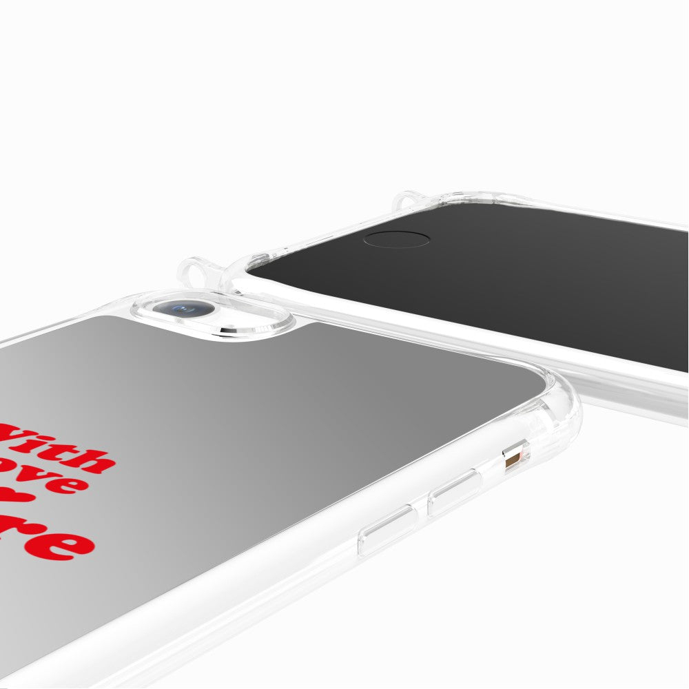 Coque Anneaux Miroir Imprimee With Love And More - 44