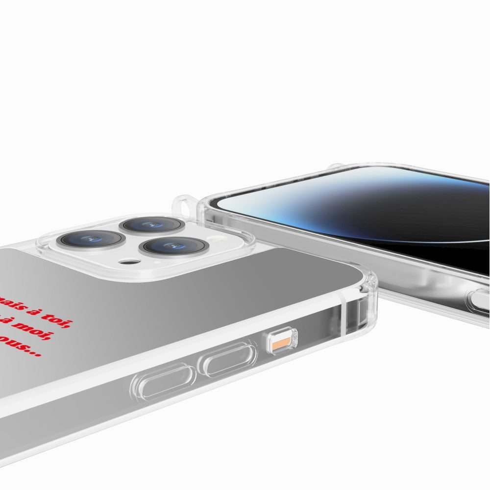 Coque Anneaux Miroir Imprimee A Jamais - 55