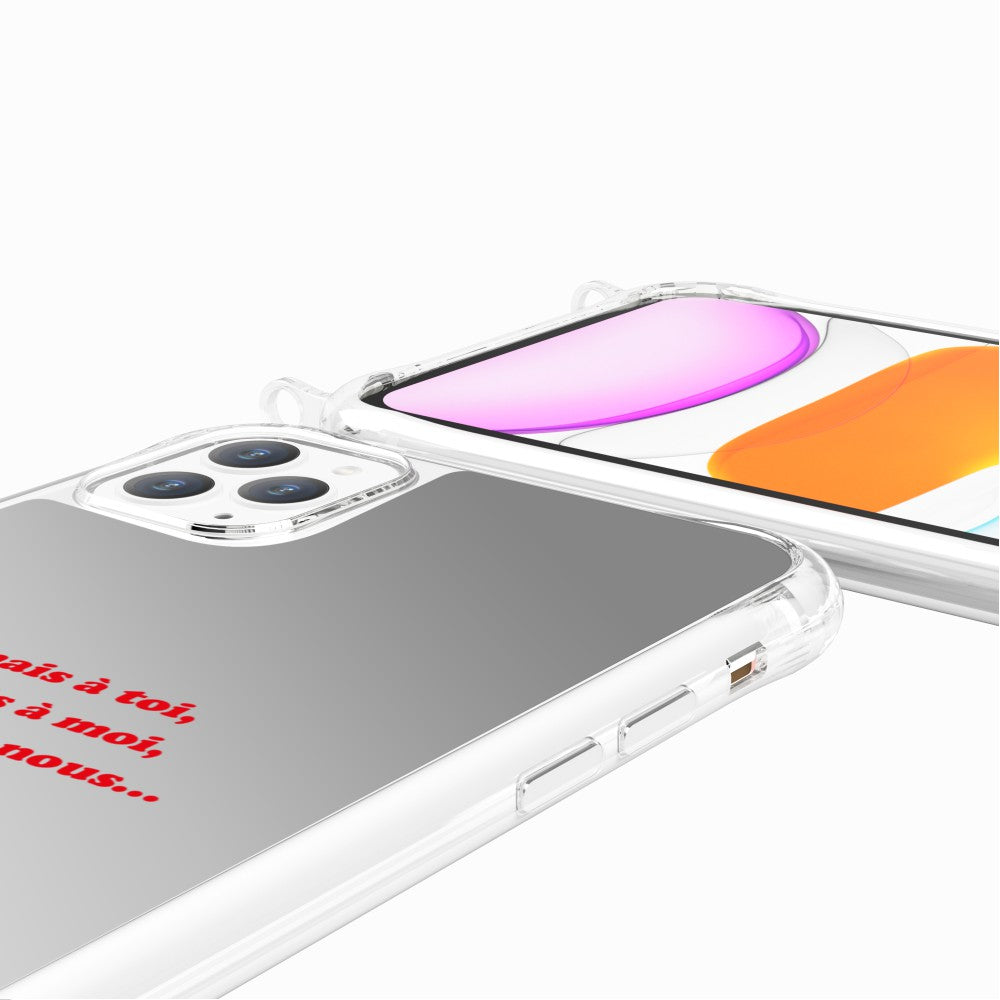Coque Anneaux Miroir Imprimee A Jamais - 63