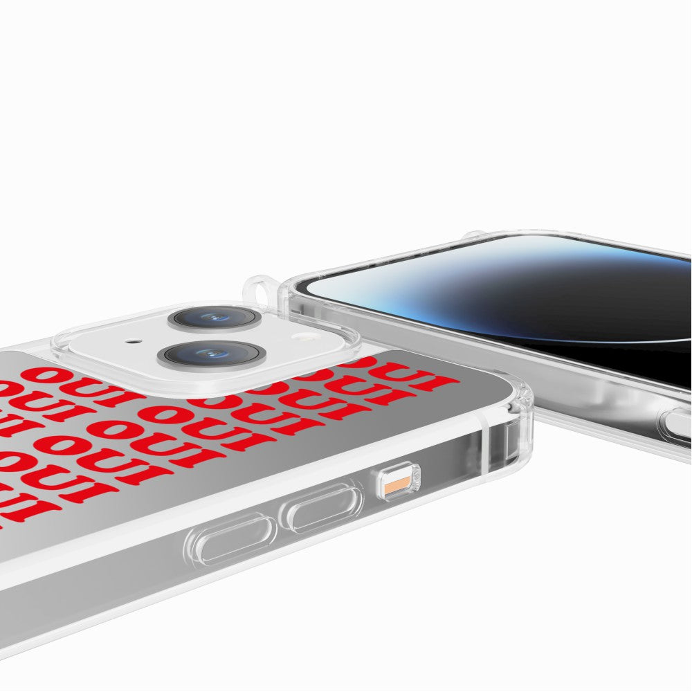 Coque Anneaux Miroir Imprimee Oui