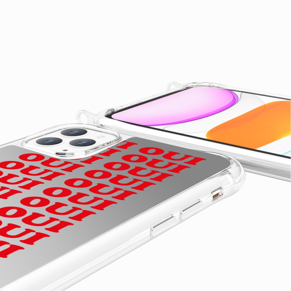 Coque Anneaux Miroir Imprimee Oui - 23