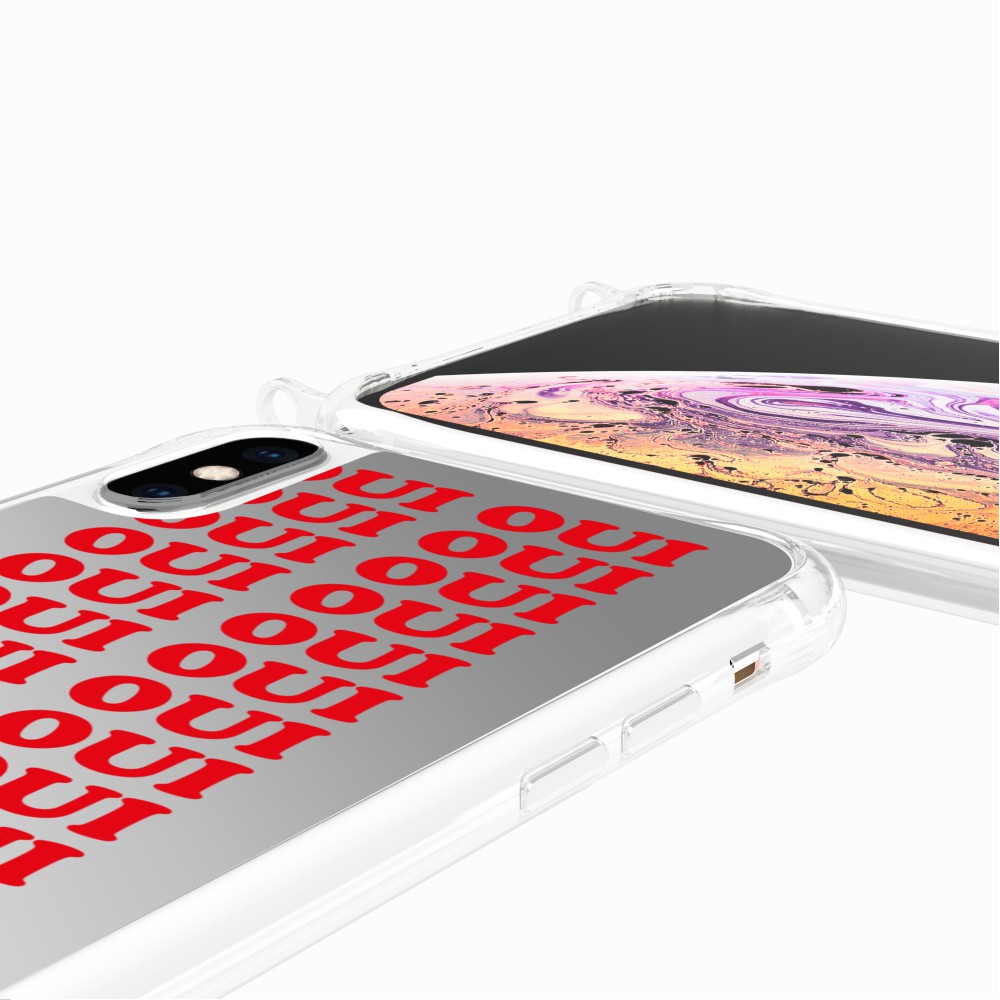 Coque Anneaux Miroir Imprimee Oui - 35