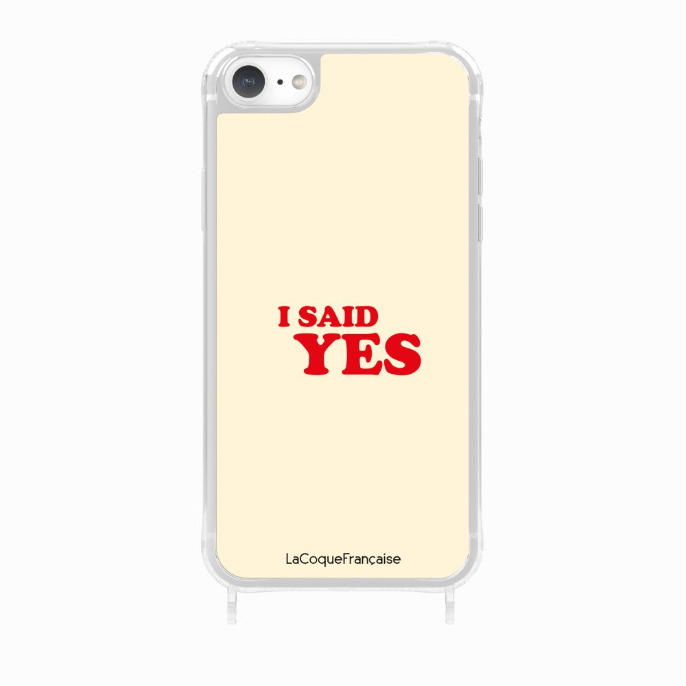 Coque Anneaux Imprimee I Said Yes