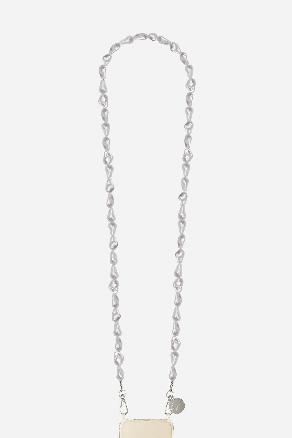 Long Adele Chain White 120 cm