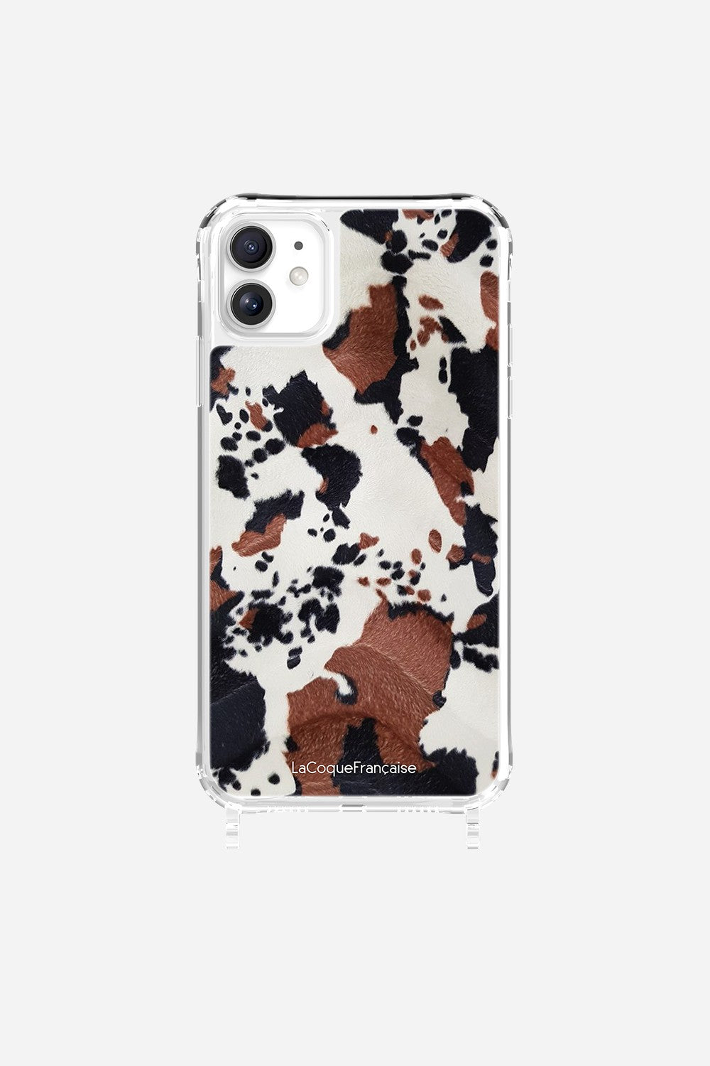 Coque Anneaux Imprimee Vache