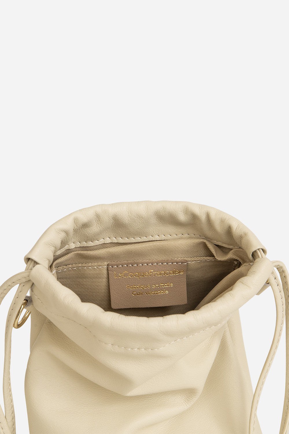Lorena Beige Shoulder Bag