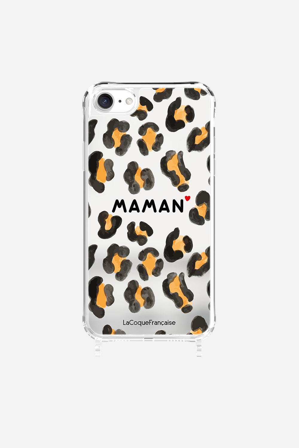 Coque Anneaux Miroir Imprimee Maman Leopard - 38