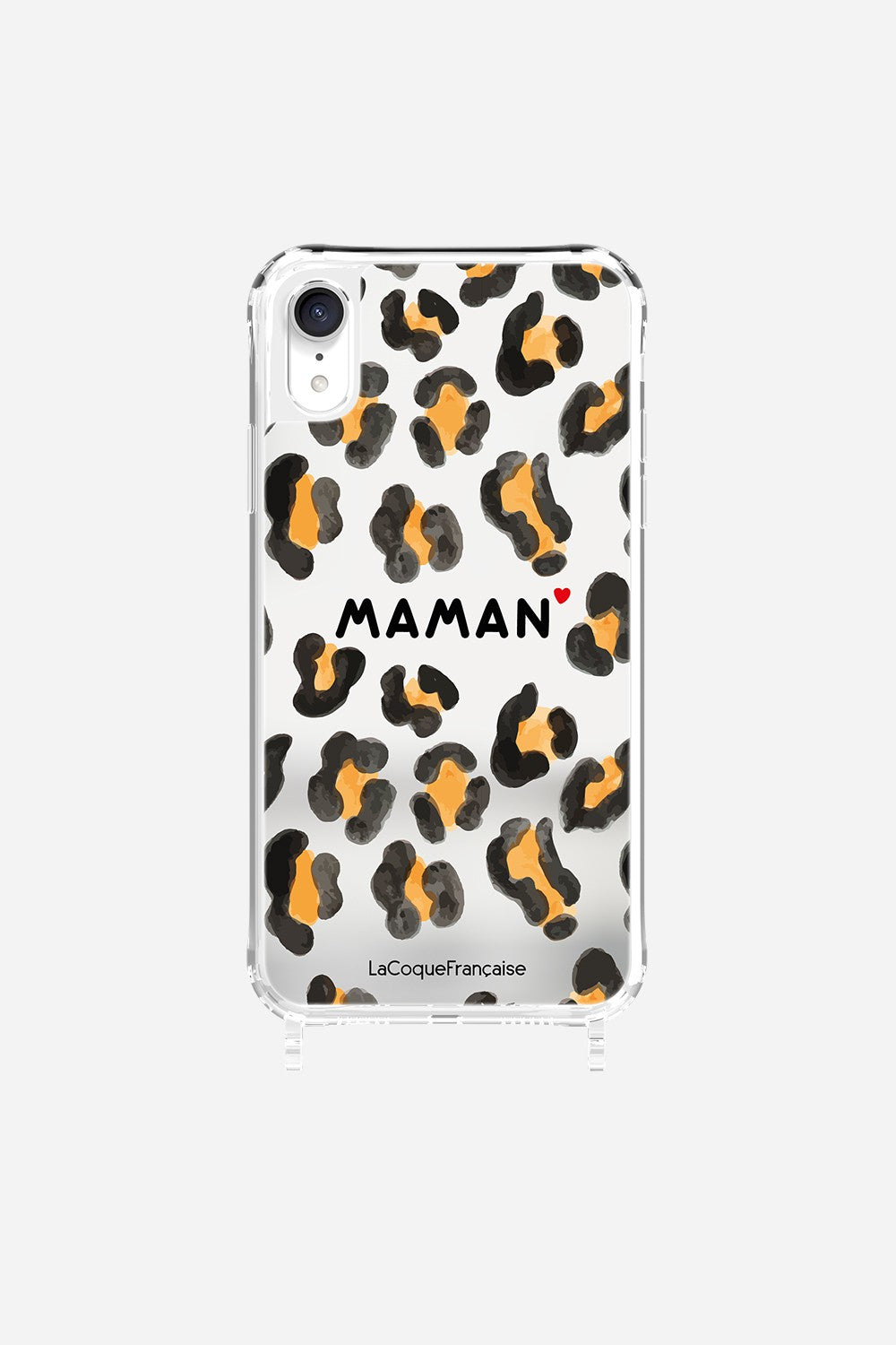 Coque Anneaux Miroir Imprimee Maman Leopard - 37