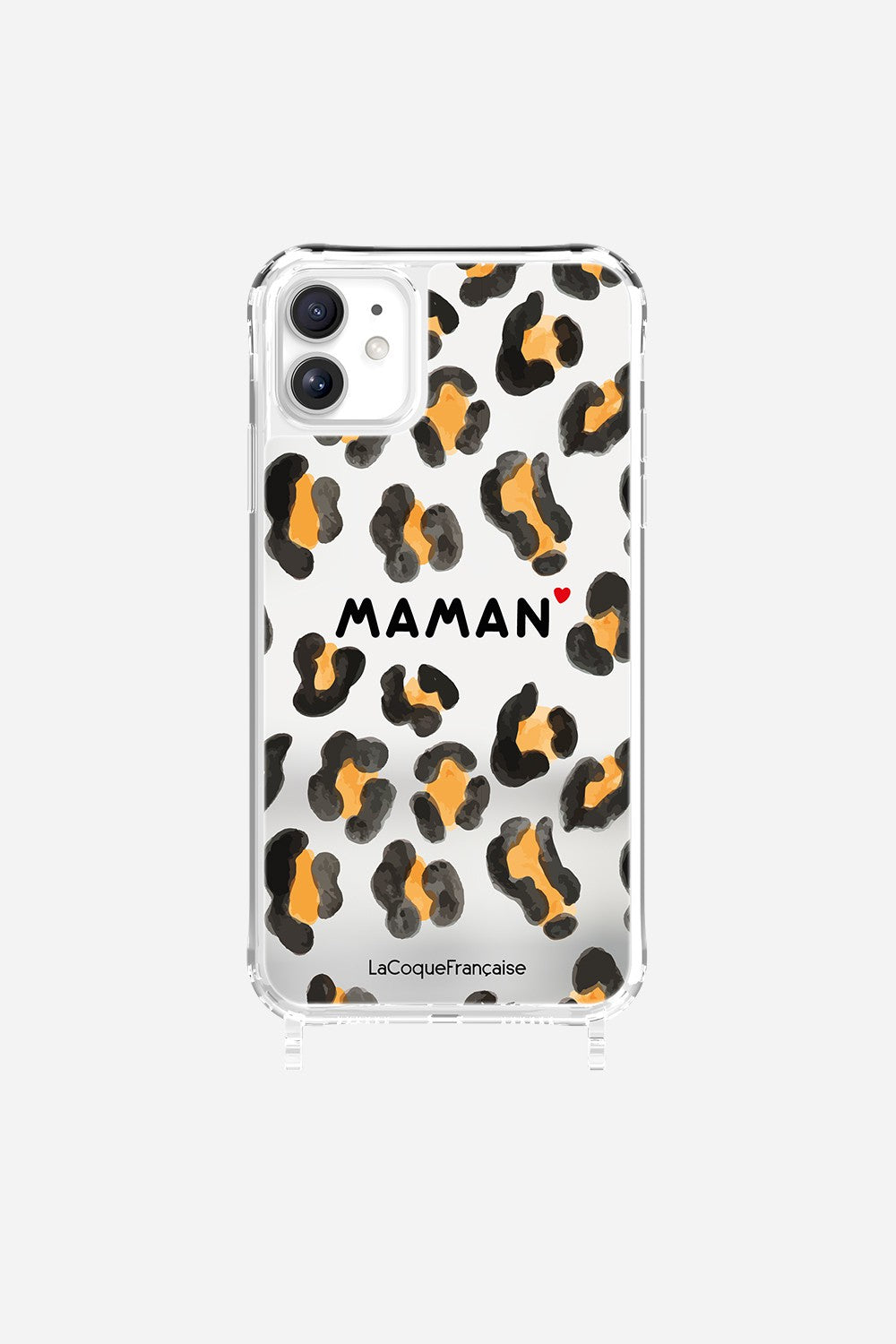 Coque Anneaux Miroir Imprimee Maman Leopard - 34