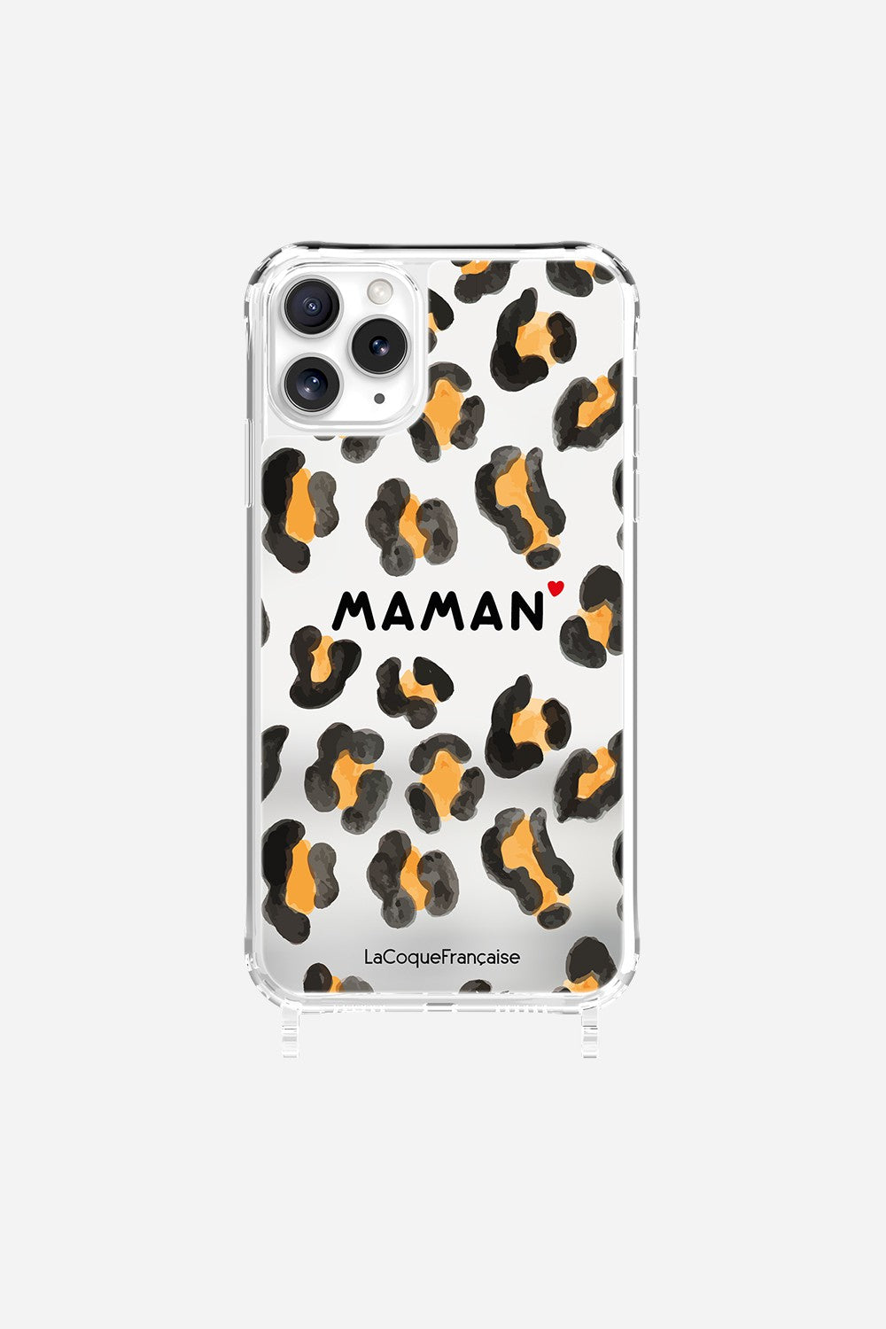 Coque Anneaux Miroir Imprimee Maman Leopard - 32
