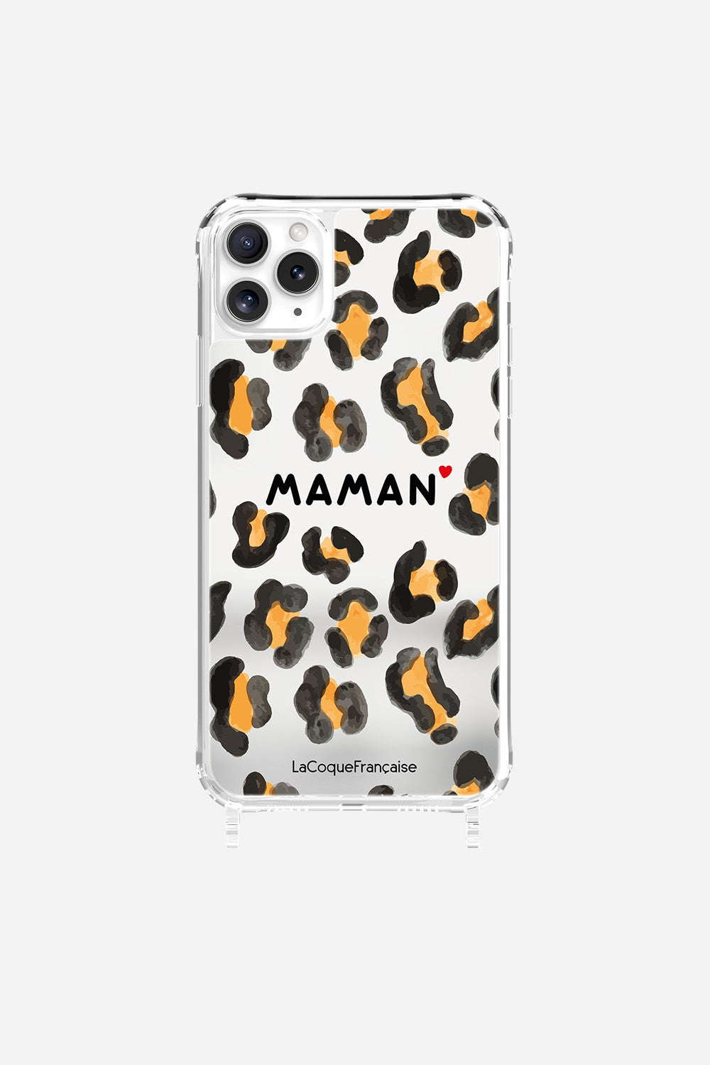 Coque Anneaux Miroir Imprimee Maman Leopard - 33