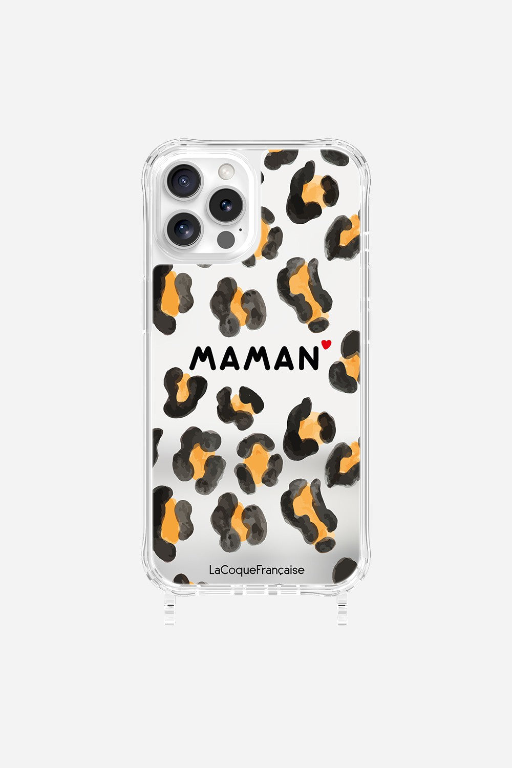 Coque Anneaux Miroir Imprimee Maman Leopard - 31
