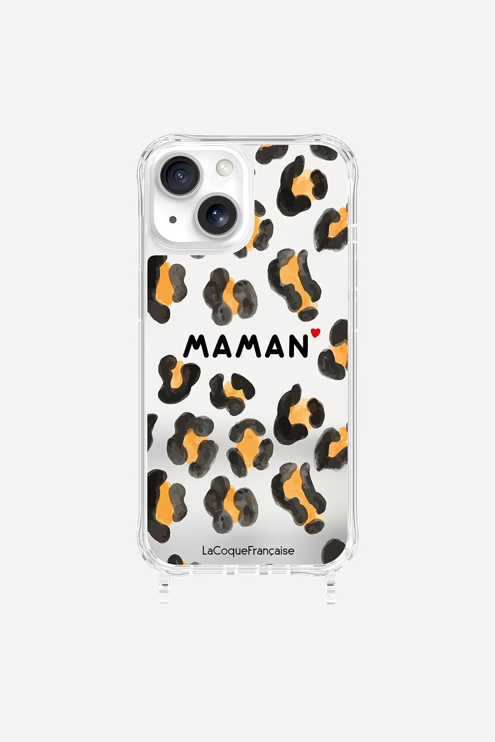 Coque Anneaux Miroir Imprimee Maman Leopard - 42