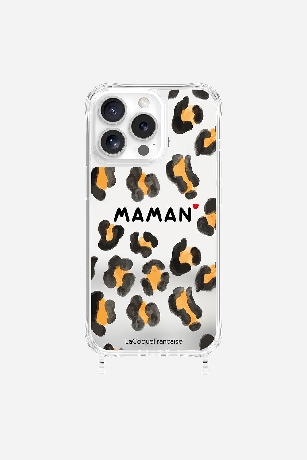 Coque Anneaux Miroir Imprimee Maman Leopard - 27