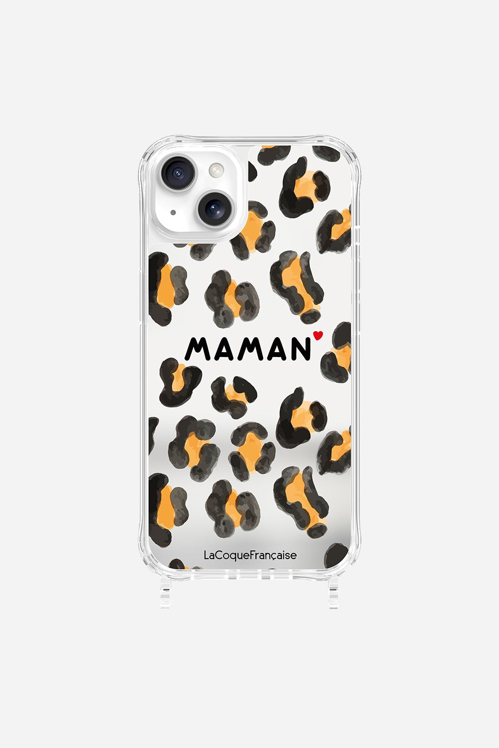 Coque Anneaux Miroir Imprimee Maman Leopard - 26