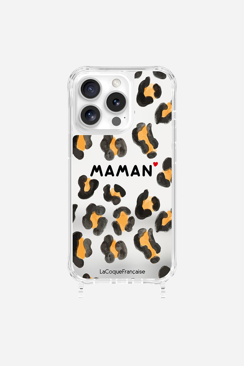 Coque Anneaux Miroir Imprimee Maman Leopard - 24
