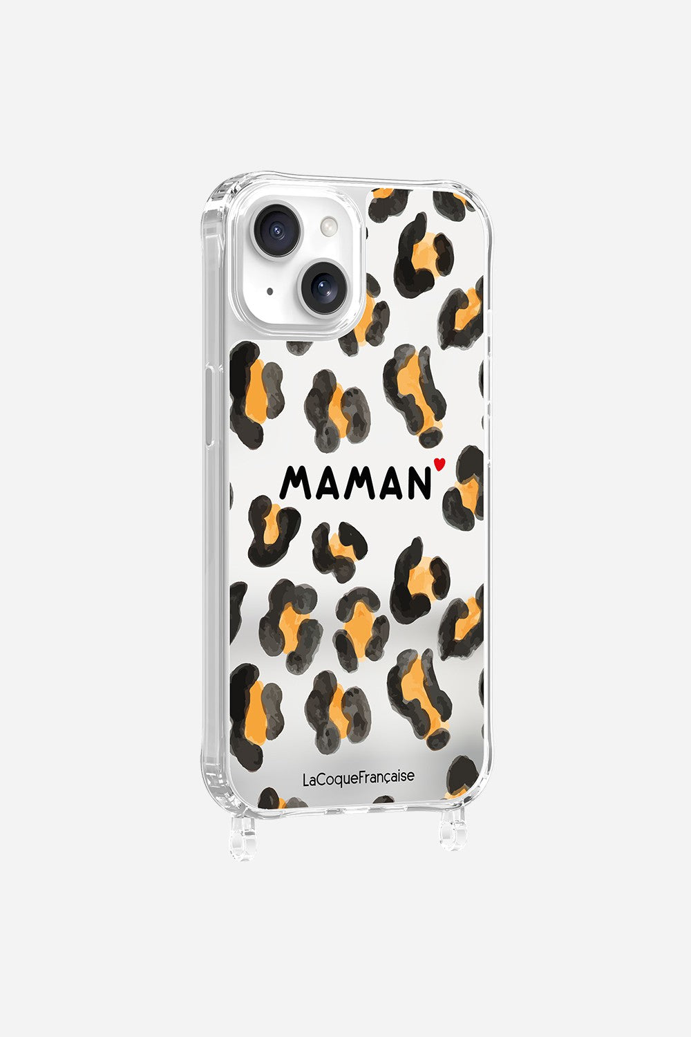 Coque Anneaux Miroir Imprimee Maman Leopard - 3