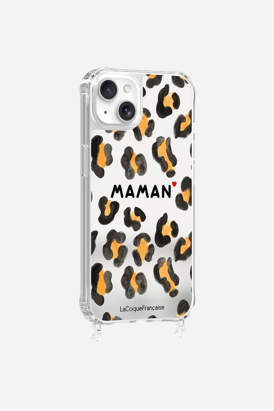 Coque Anneaux Miroir Imprimee Maman Leopard - 4