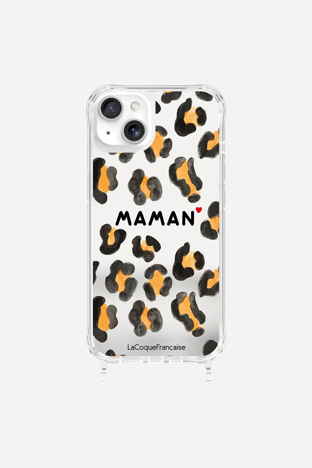 Coque Anneaux Miroir Imprimee Maman Leopard - 23