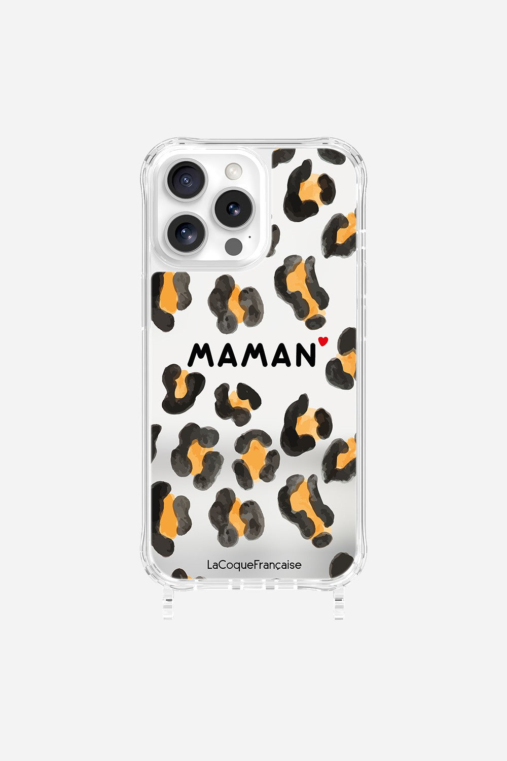 Coque Anneaux Miroir Imprimee Maman Leopard - 21