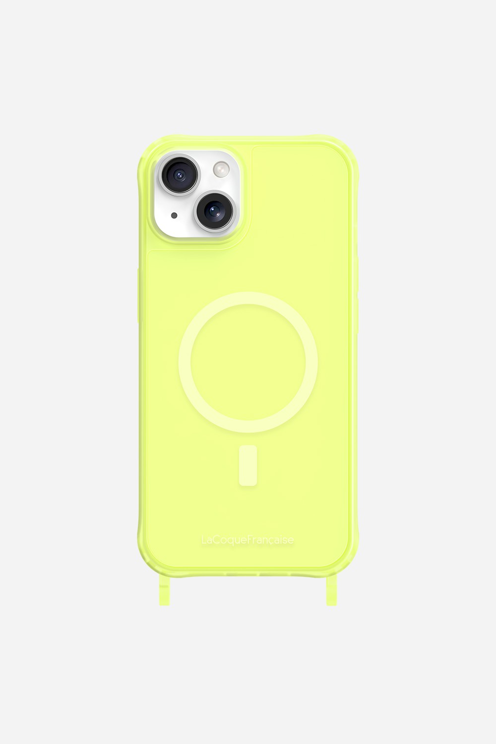 Coque Anneaux Fluo Magsafe Teen Spirit Jaune