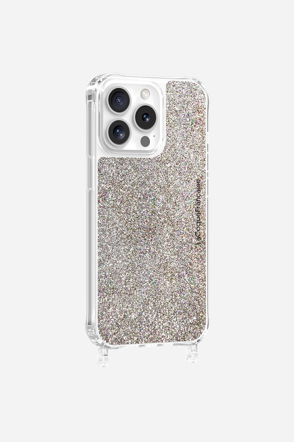 Coque Anneaux Paillettes Multicolore - 3