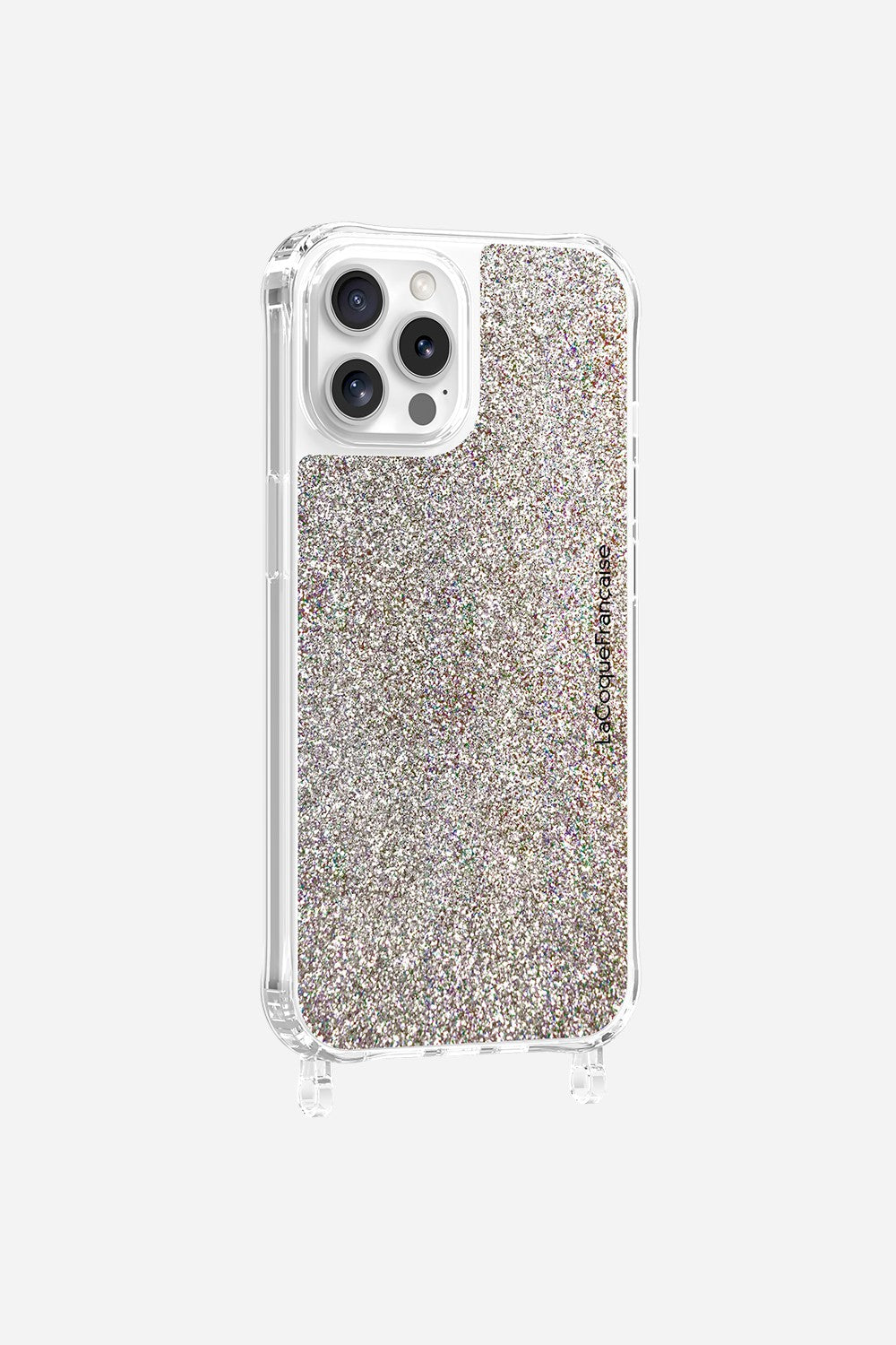 Coque Anneaux Paillettes Multicolore