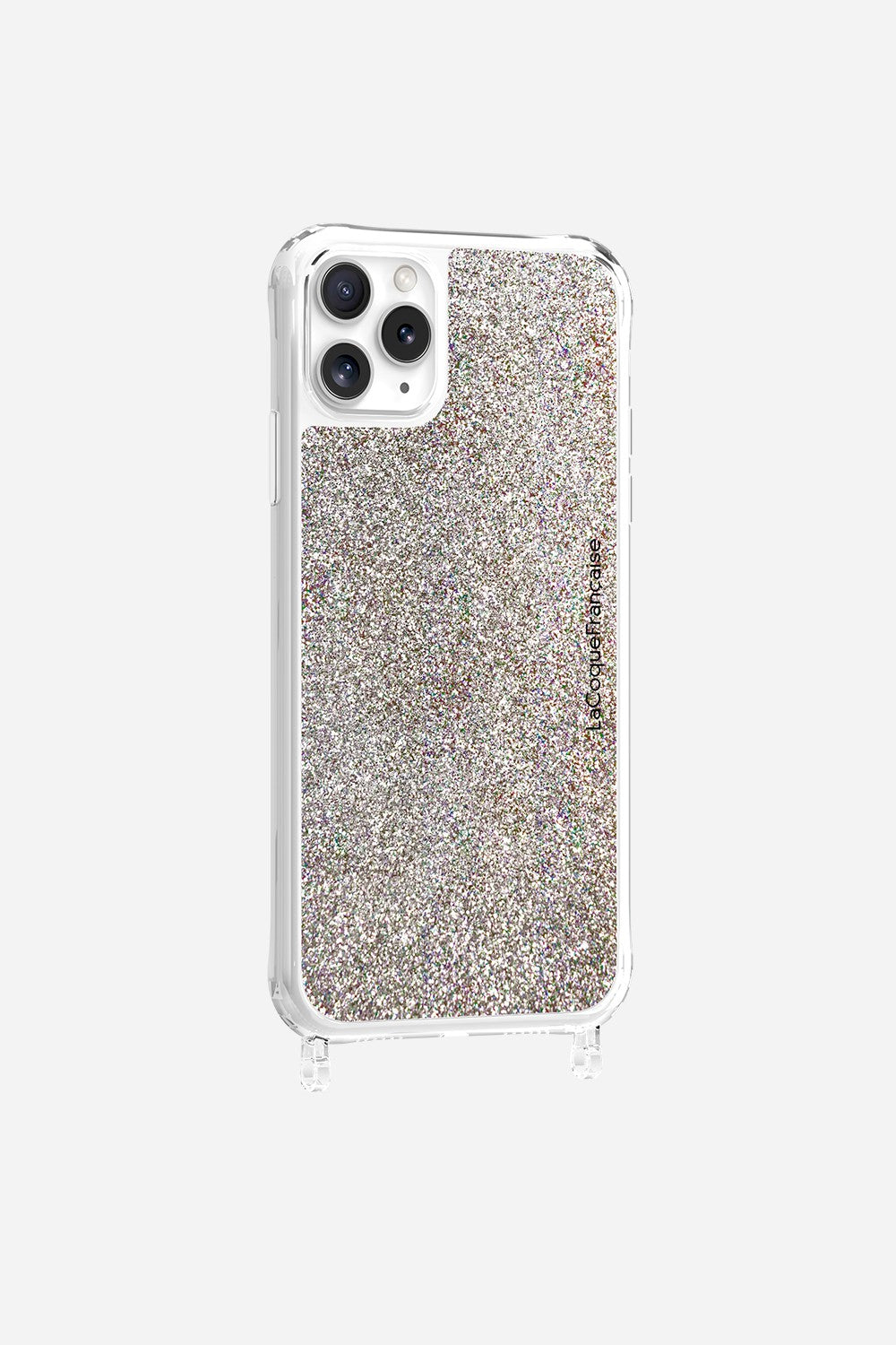 Coque Anneaux Paillettes Multicolore