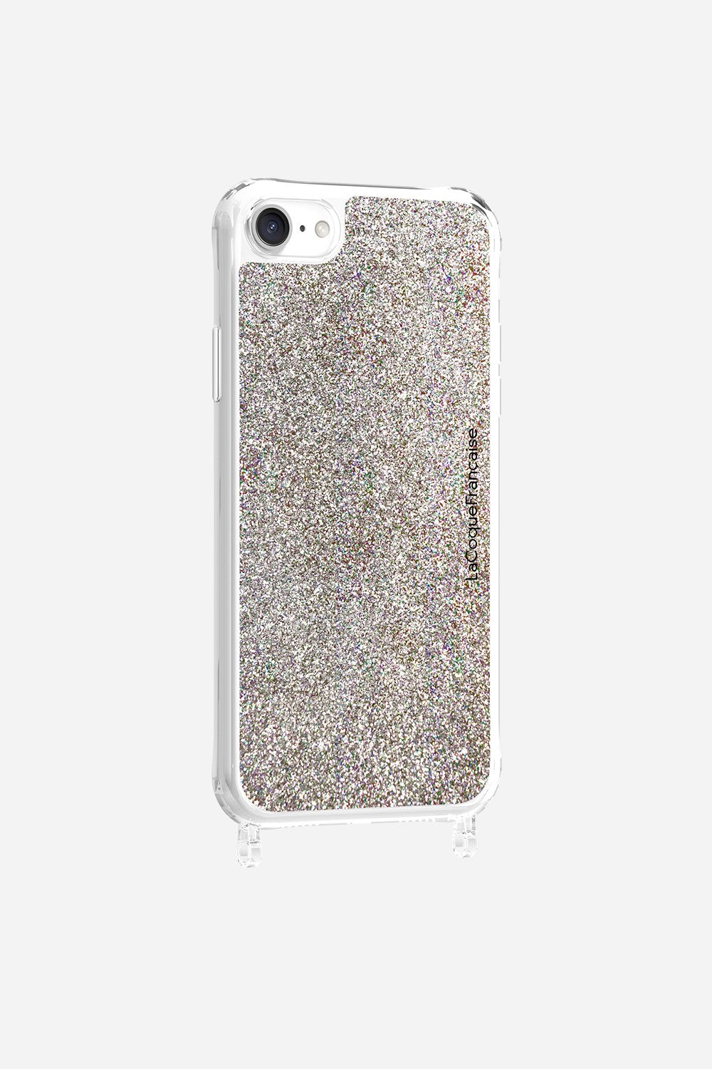 Coque Anneaux Paillettes Multicolore